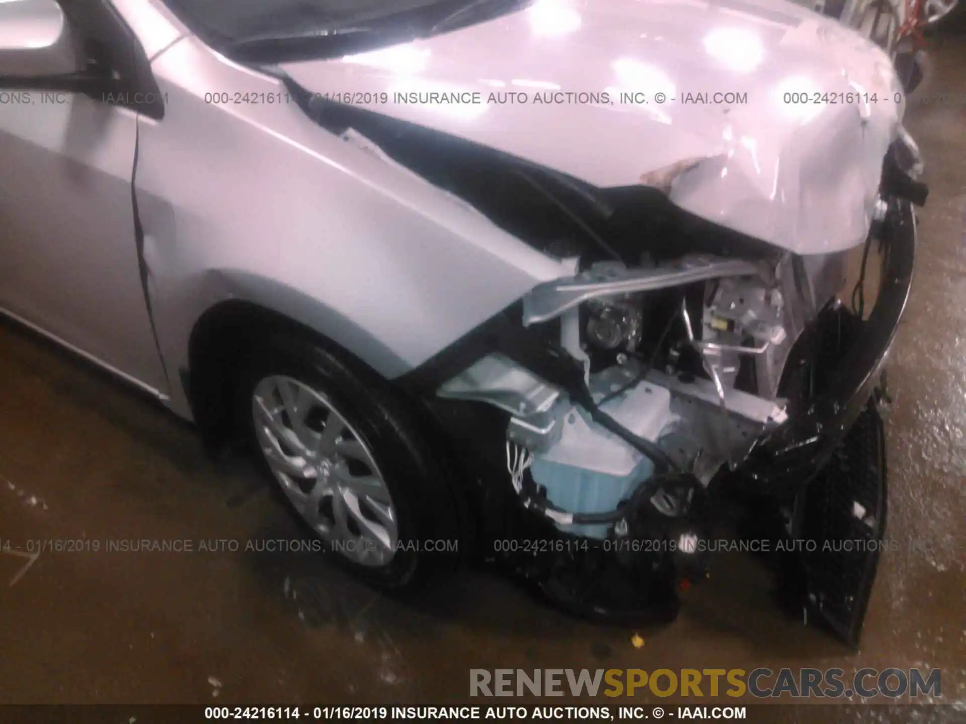 6 Photograph of a damaged car 2T1BURHE2KC127472 TOYOTA COROLLA 2019