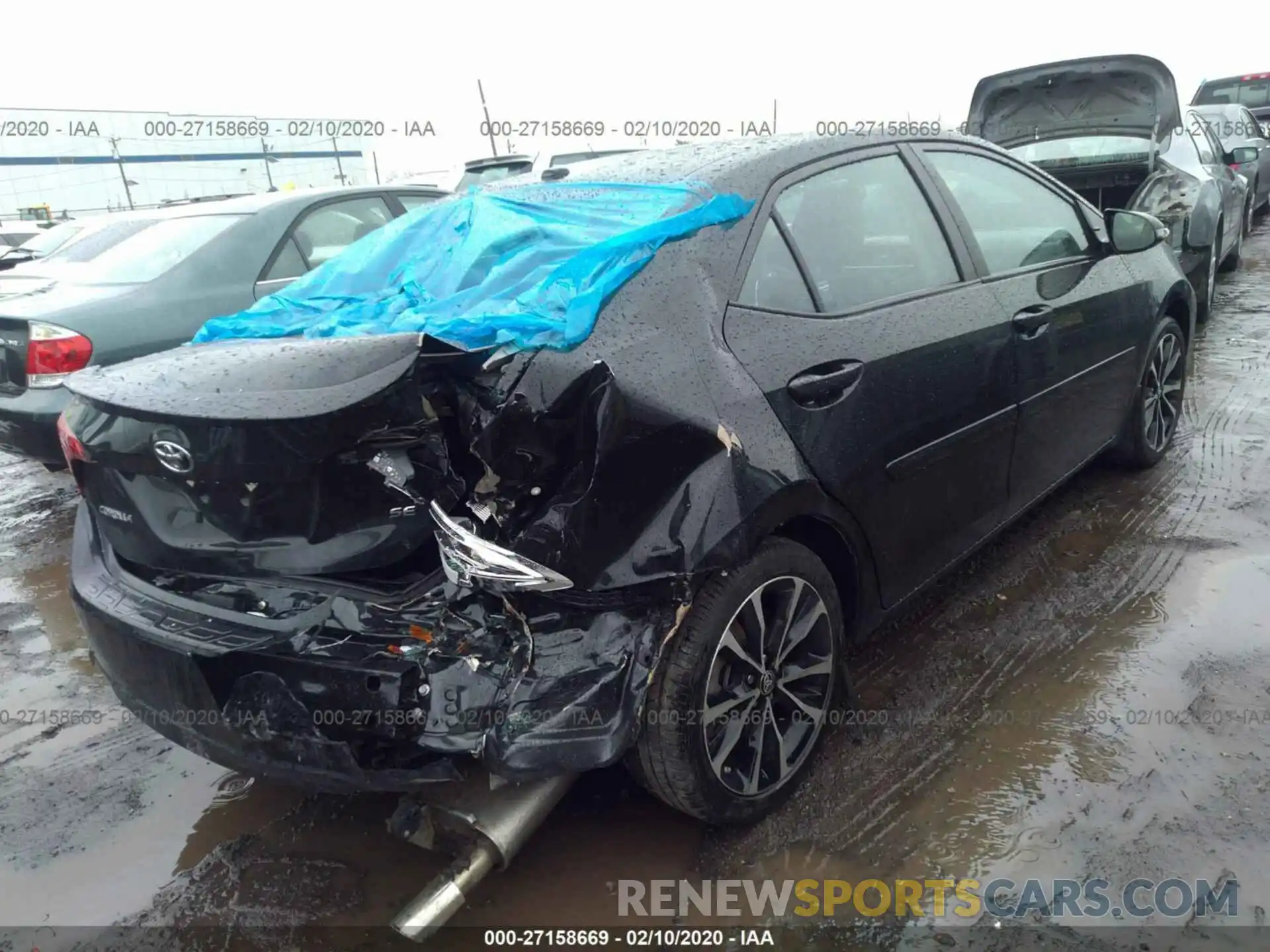 4 Фотография поврежденного автомобиля 2T1BURHE2KC129559 TOYOTA COROLLA 2019