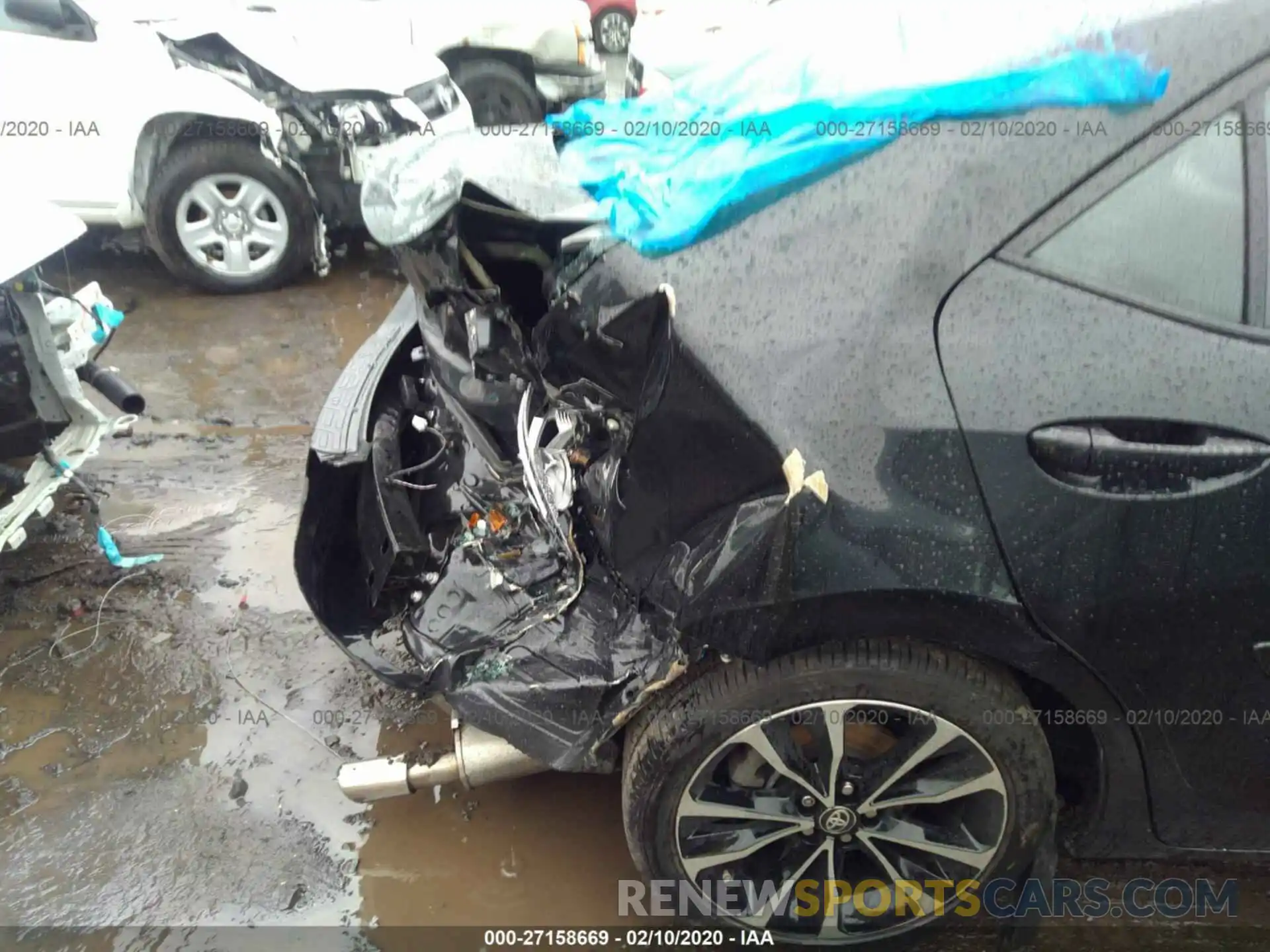 6 Photograph of a damaged car 2T1BURHE2KC129559 TOYOTA COROLLA 2019