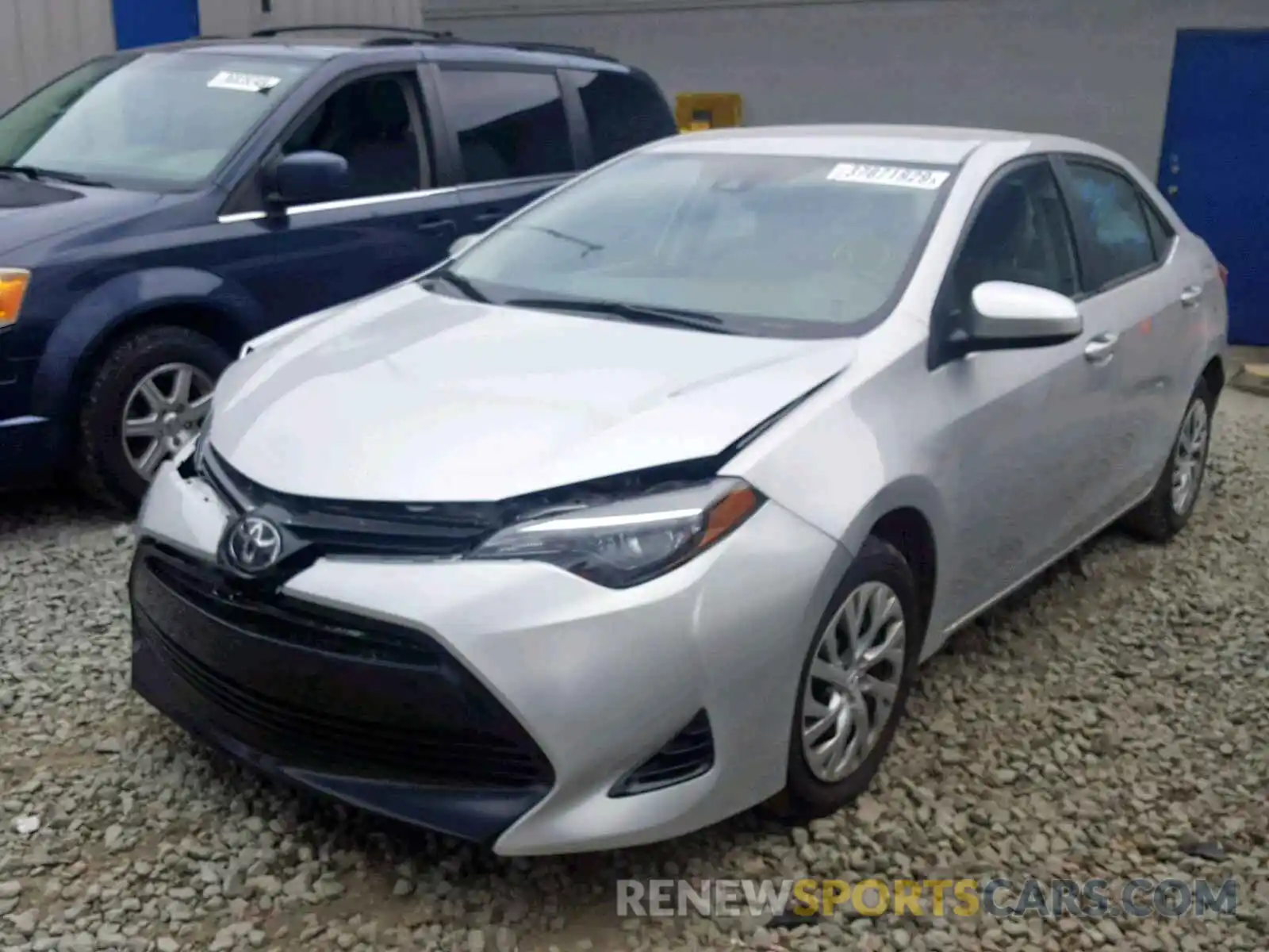 2 Photograph of a damaged car 2T1BURHE2KC130453 TOYOTA COROLLA 2019