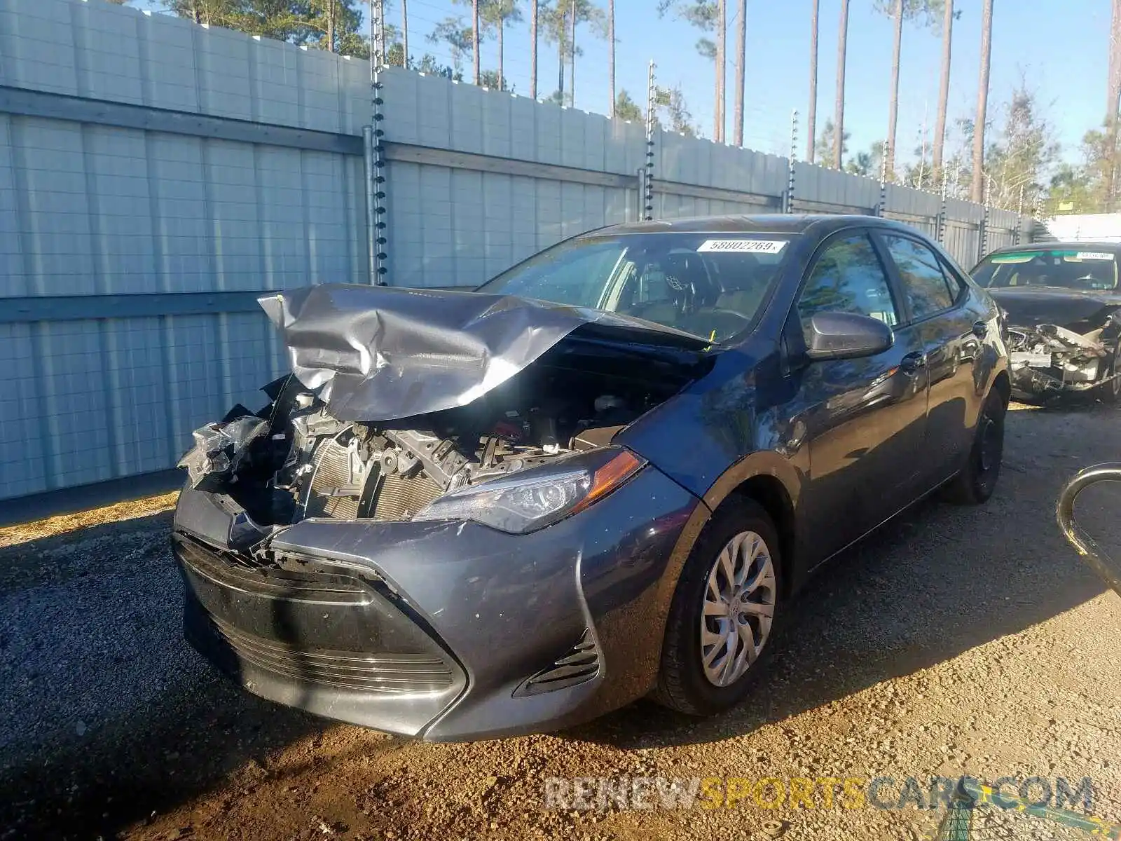 2 Photograph of a damaged car 2T1BURHE2KC130601 TOYOTA COROLLA 2019