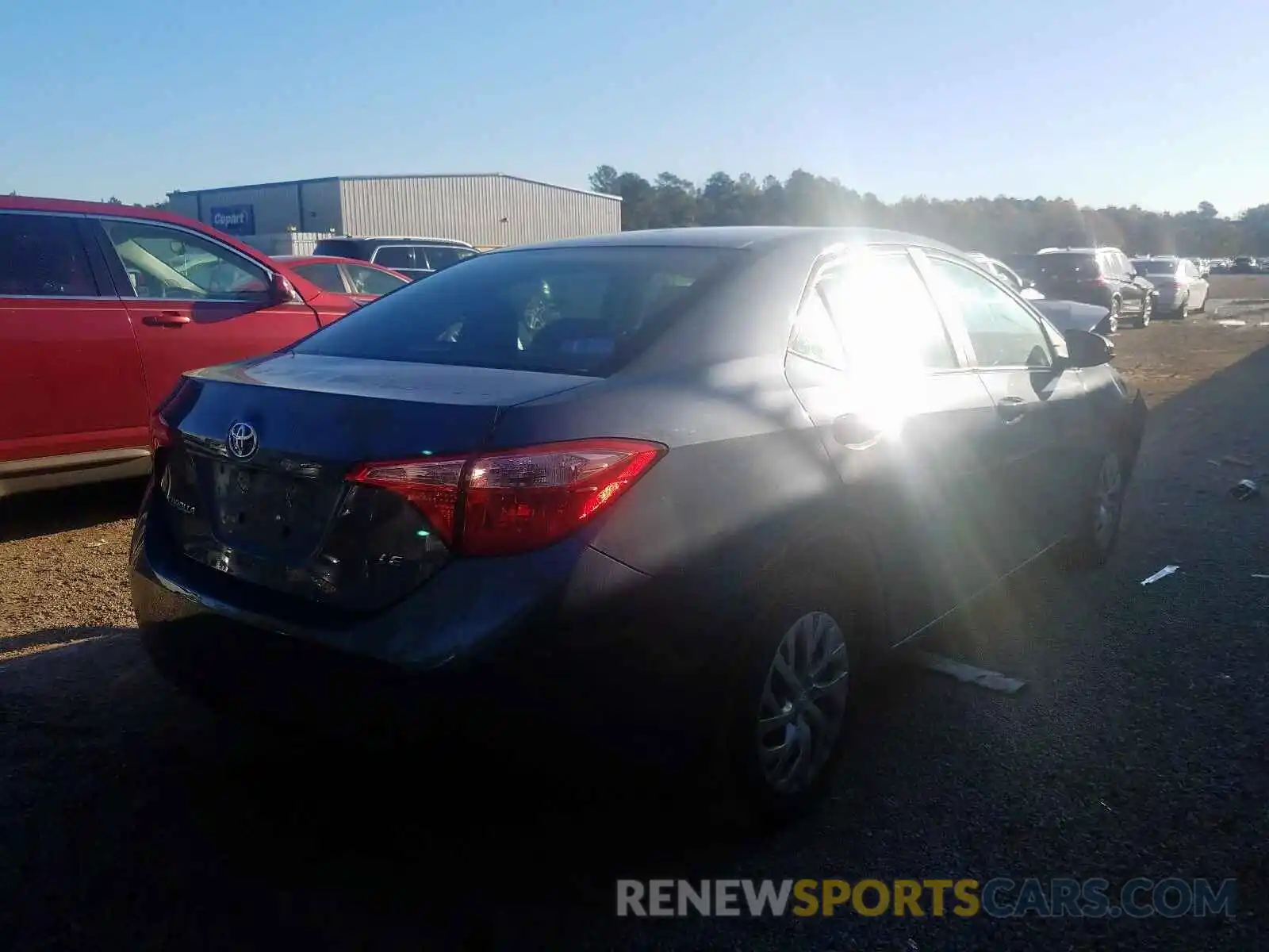 4 Photograph of a damaged car 2T1BURHE2KC130601 TOYOTA COROLLA 2019