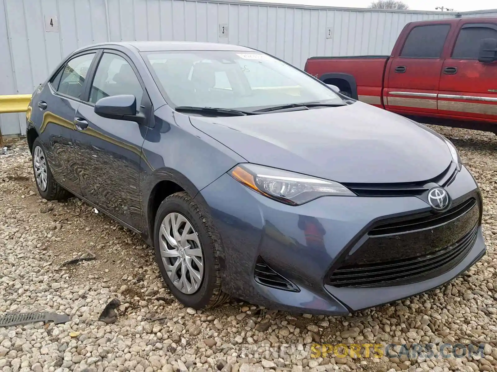 1 Photograph of a damaged car 2T1BURHE2KC130727 TOYOTA COROLLA 2019