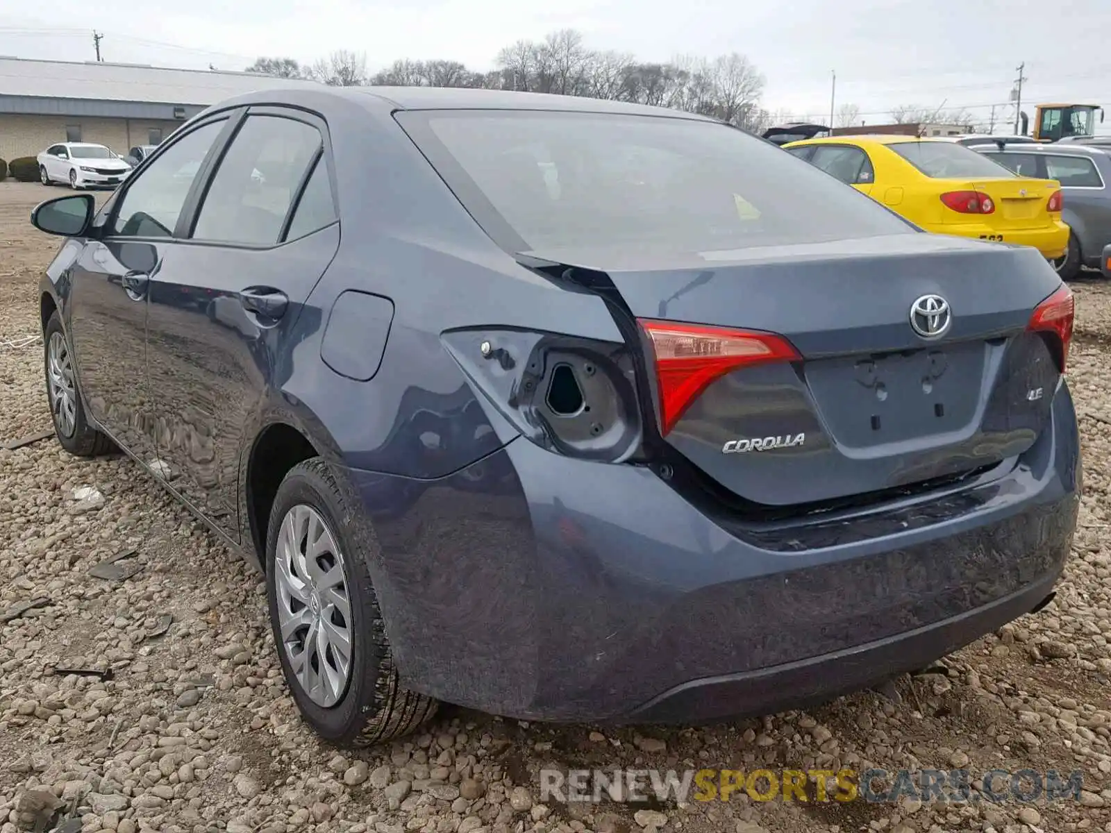 3 Photograph of a damaged car 2T1BURHE2KC130727 TOYOTA COROLLA 2019