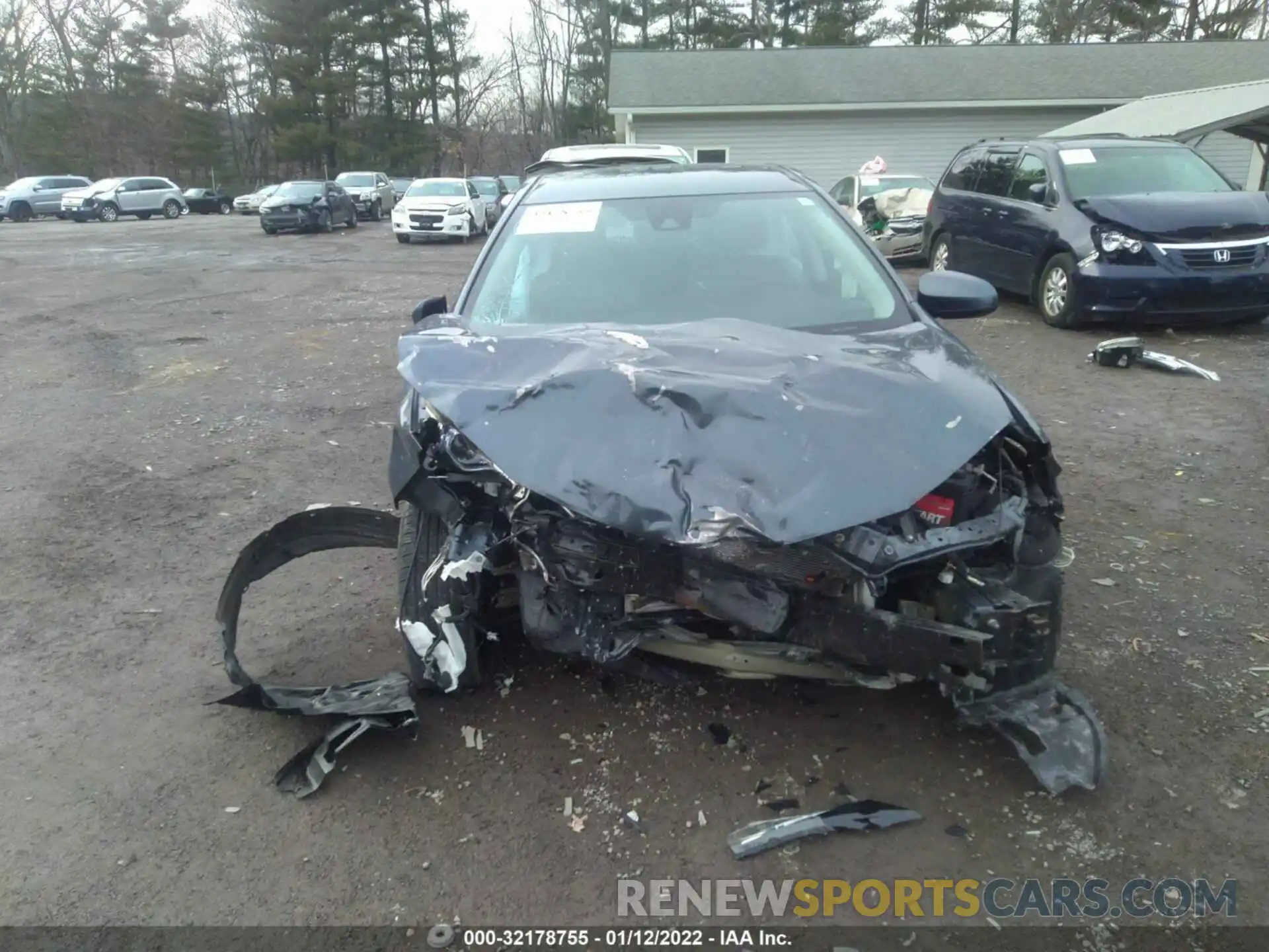 6 Photograph of a damaged car 2T1BURHE2KC132347 TOYOTA COROLLA 2019