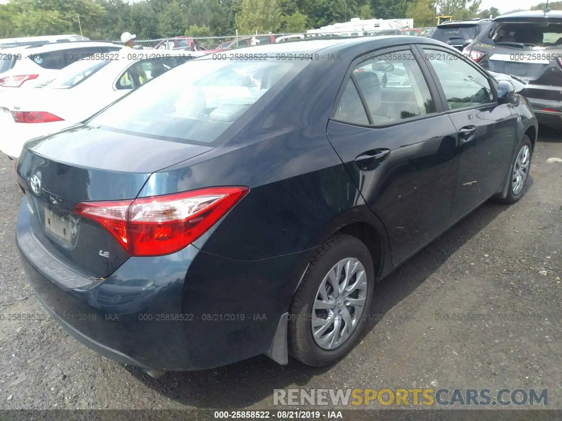 4 Photograph of a damaged car 2T1BURHE2KC132669 TOYOTA COROLLA 2019