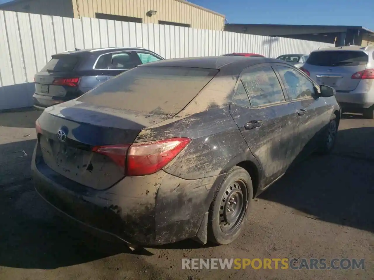 4 Photograph of a damaged car 2T1BURHE2KC132705 TOYOTA COROLLA 2019