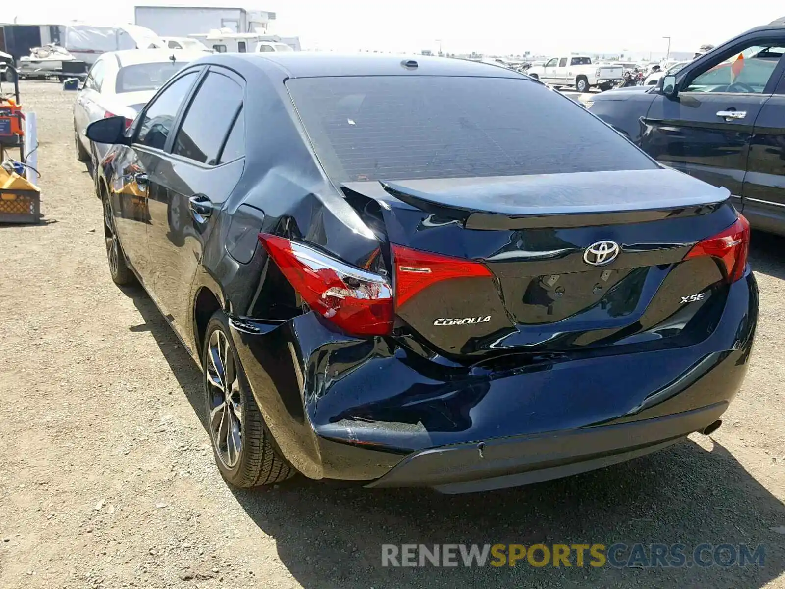 3 Photograph of a damaged car 2T1BURHE2KC132820 TOYOTA COROLLA 2019