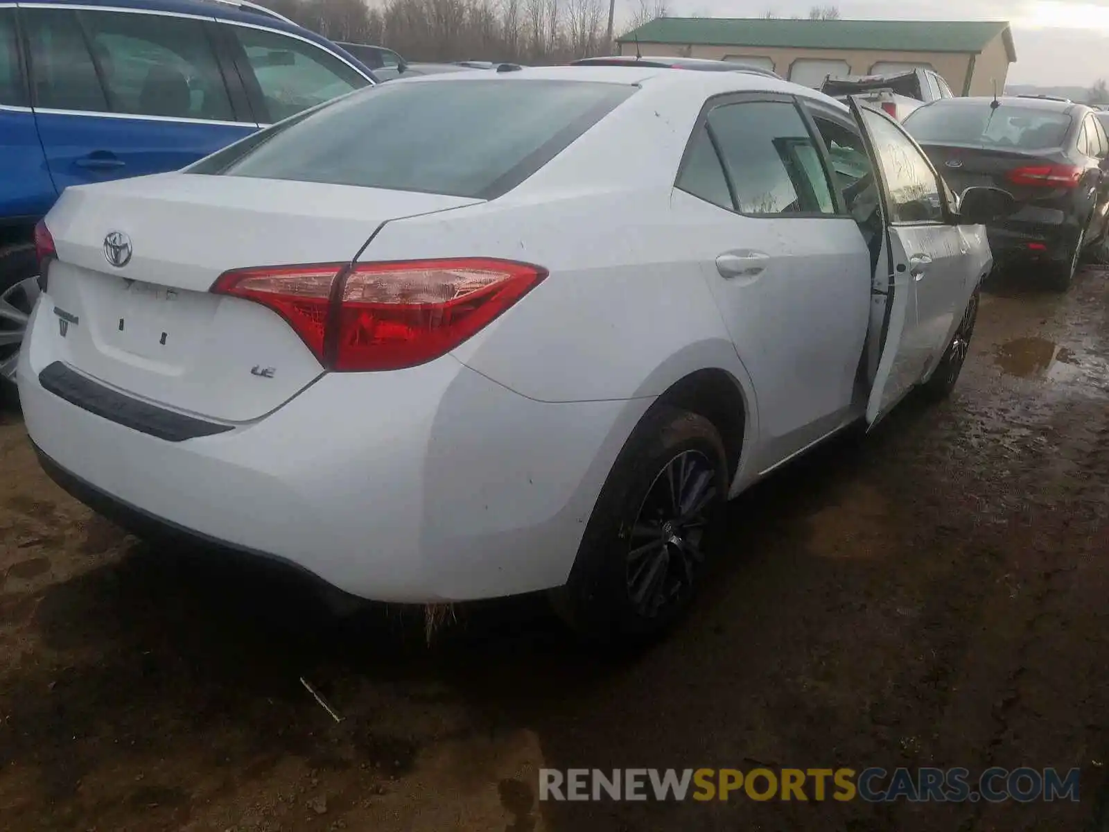 4 Photograph of a damaged car 2T1BURHE2KC134065 TOYOTA COROLLA 2019