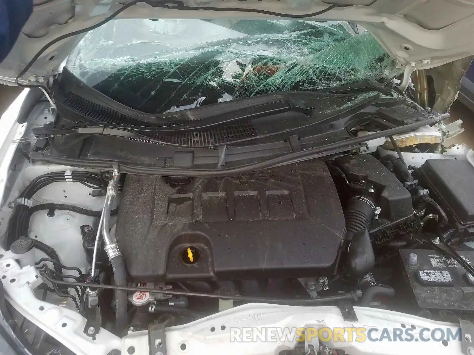 7 Photograph of a damaged car 2T1BURHE2KC134065 TOYOTA COROLLA 2019