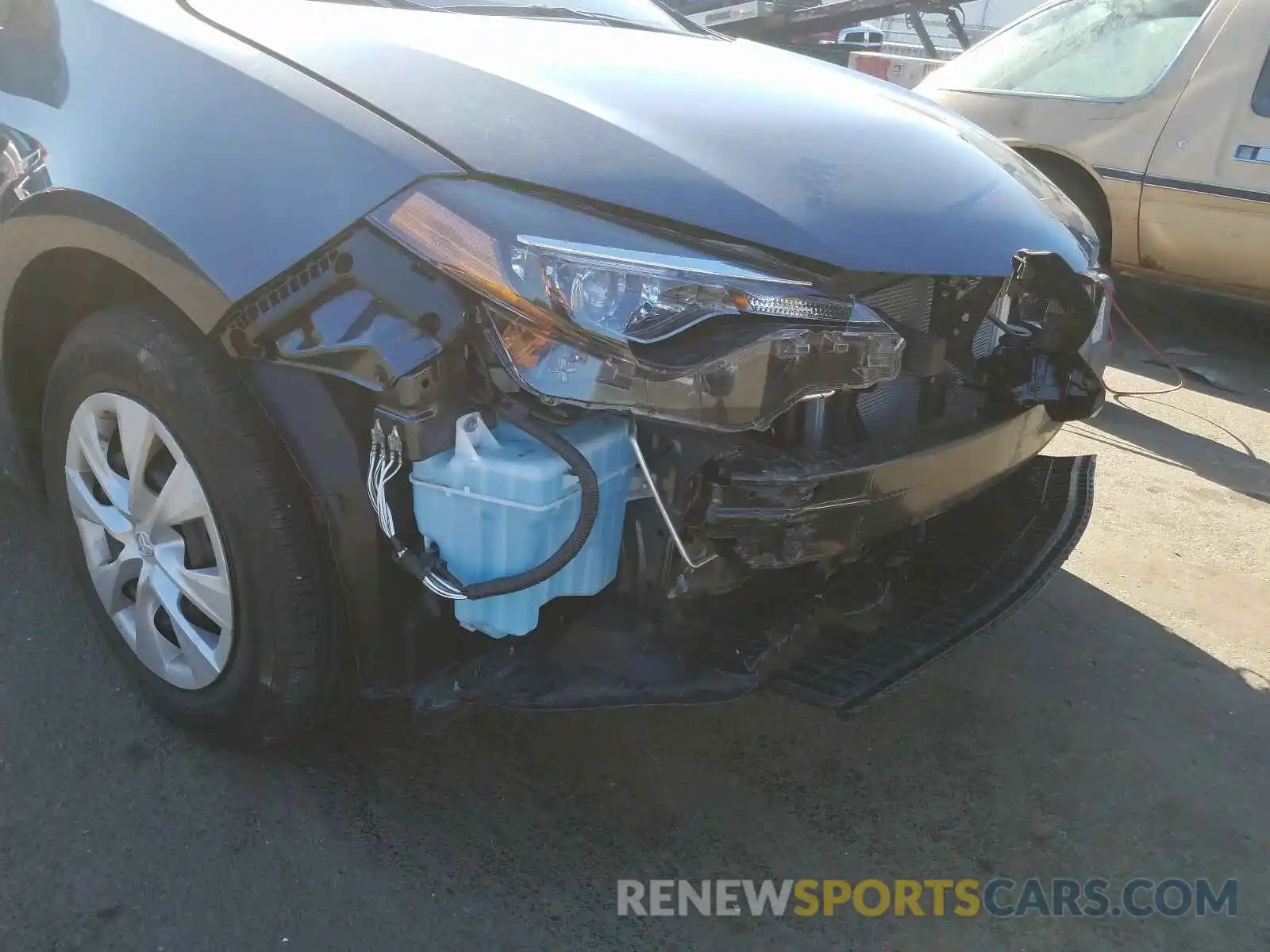 9 Photograph of a damaged car 2T1BURHE2KC134888 TOYOTA COROLLA 2019