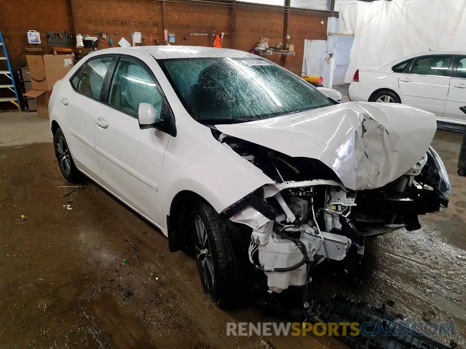 1 Photograph of a damaged car 2T1BURHE2KC134891 TOYOTA COROLLA 2019