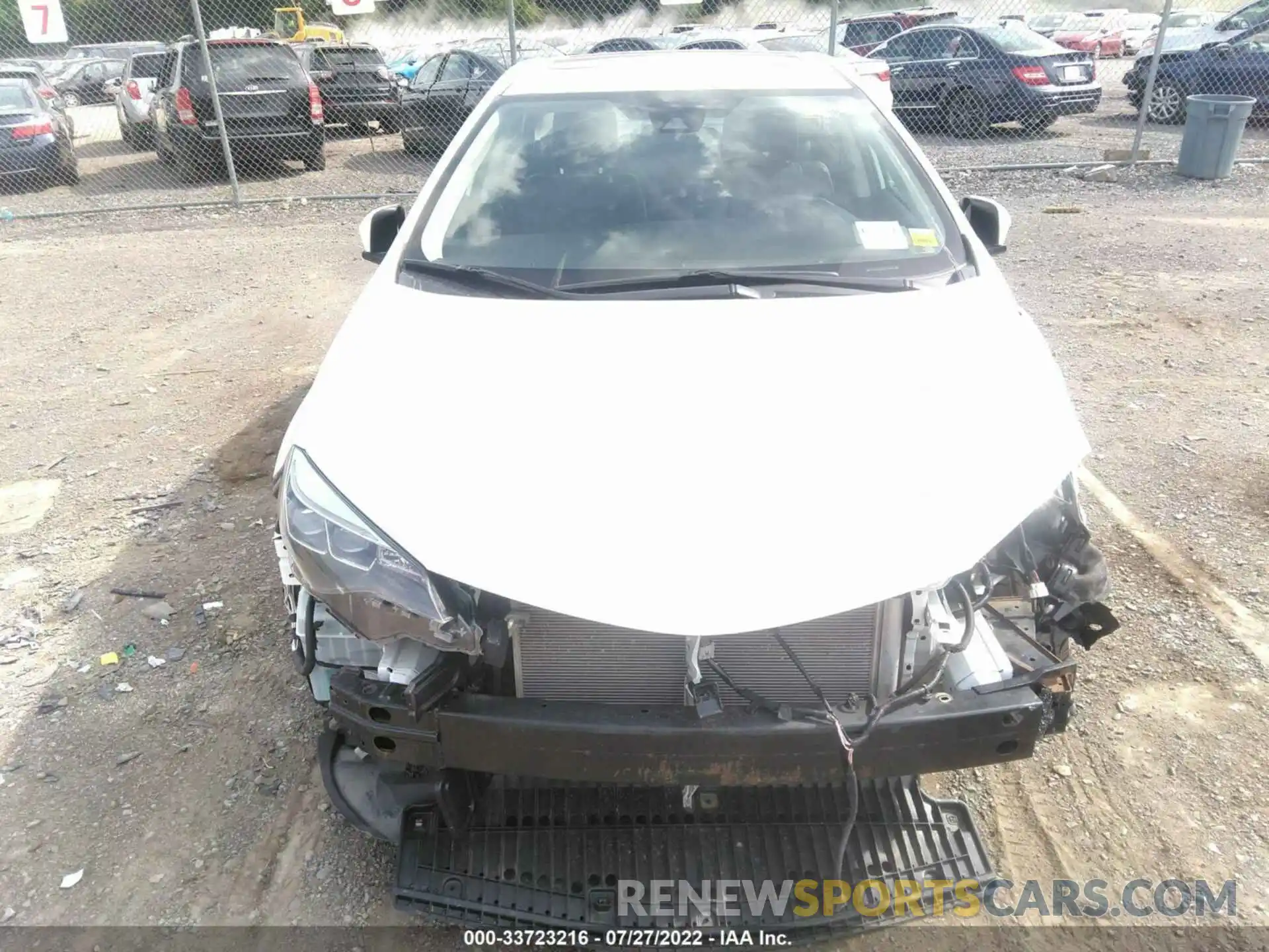 6 Photograph of a damaged car 2T1BURHE2KC136253 TOYOTA COROLLA 2019