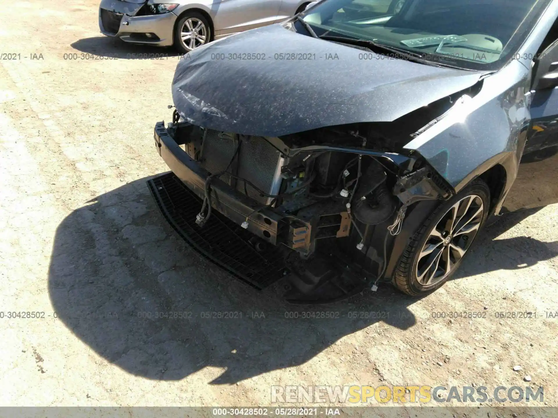 6 Photograph of a damaged car 2T1BURHE2KC136883 TOYOTA COROLLA 2019