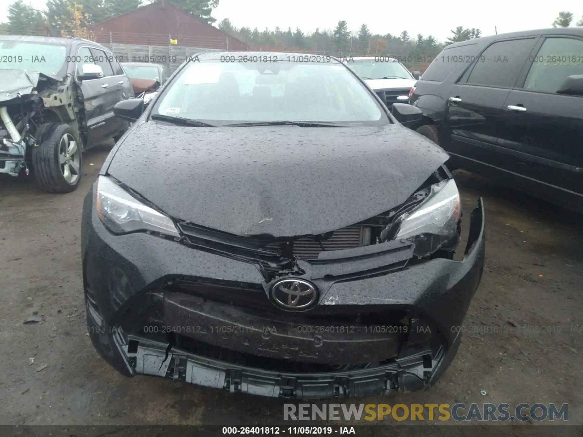 6 Photograph of a damaged car 2T1BURHE2KC137046 TOYOTA COROLLA 2019