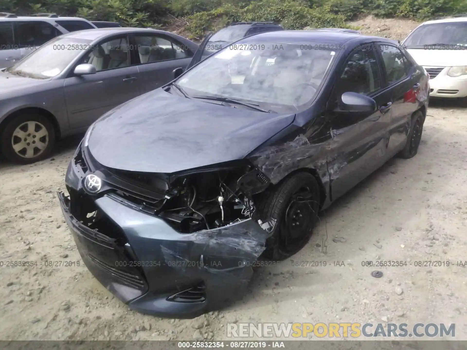 6 Photograph of a damaged car 2T1BURHE2KC140142 TOYOTA COROLLA 2019