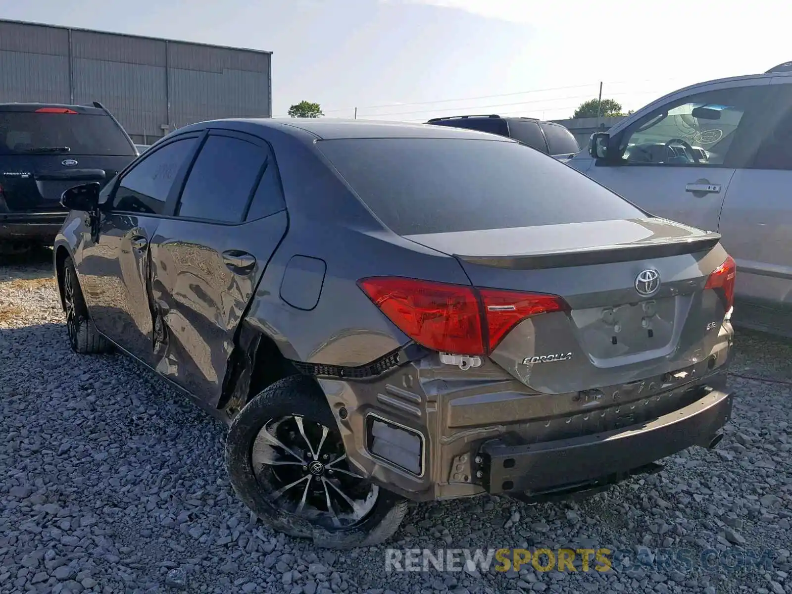 3 Photograph of a damaged car 2T1BURHE2KC140867 TOYOTA COROLLA 2019