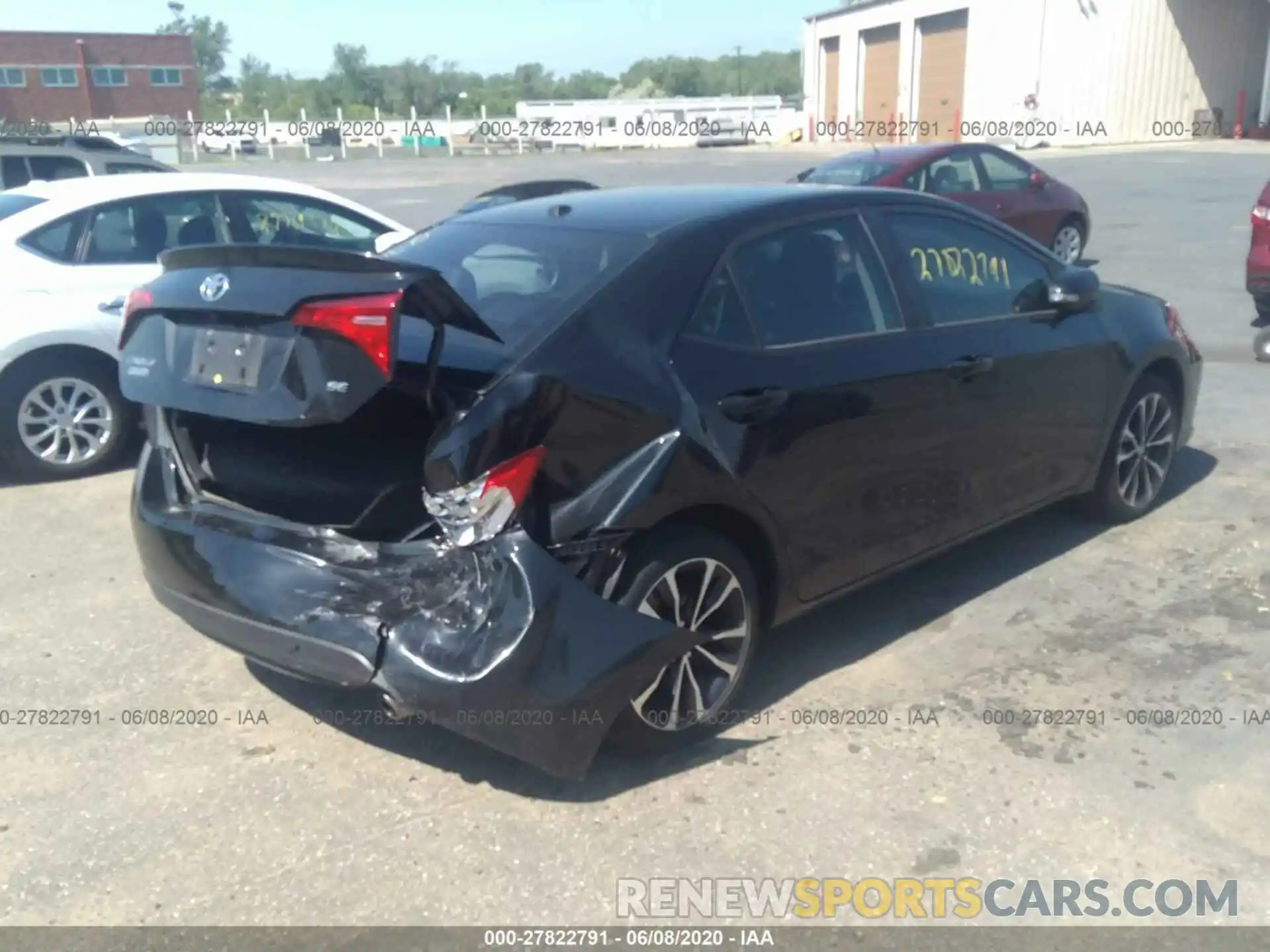 6 Photograph of a damaged car 2T1BURHE2KC141615 TOYOTA COROLLA 2019