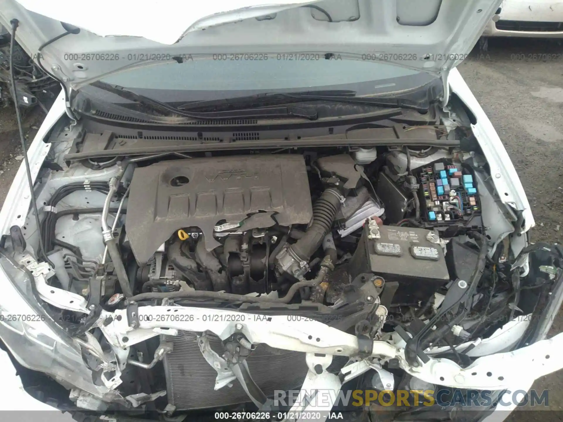 10 Photograph of a damaged car 2T1BURHE2KC142389 TOYOTA COROLLA 2019