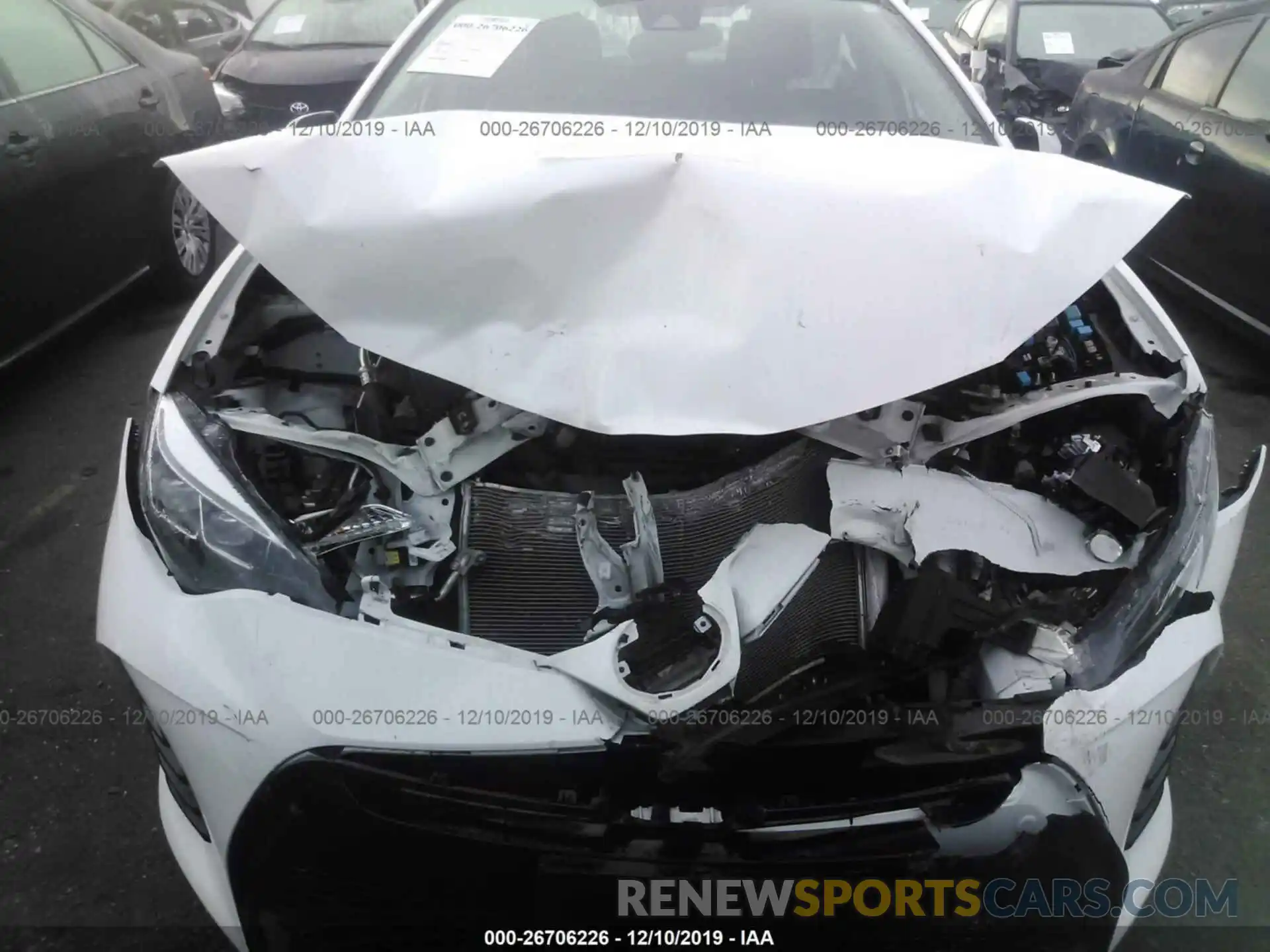 6 Photograph of a damaged car 2T1BURHE2KC142389 TOYOTA COROLLA 2019