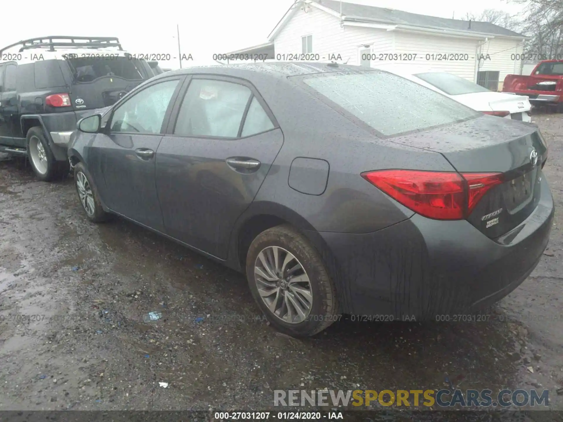 3 Photograph of a damaged car 2T1BURHE2KC143686 TOYOTA COROLLA 2019