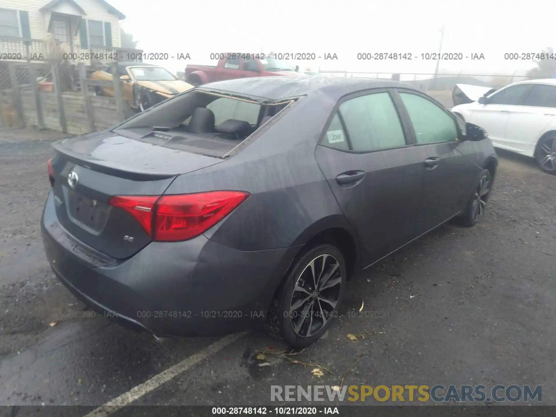 4 Photograph of a damaged car 2T1BURHE2KC143977 TOYOTA COROLLA 2019