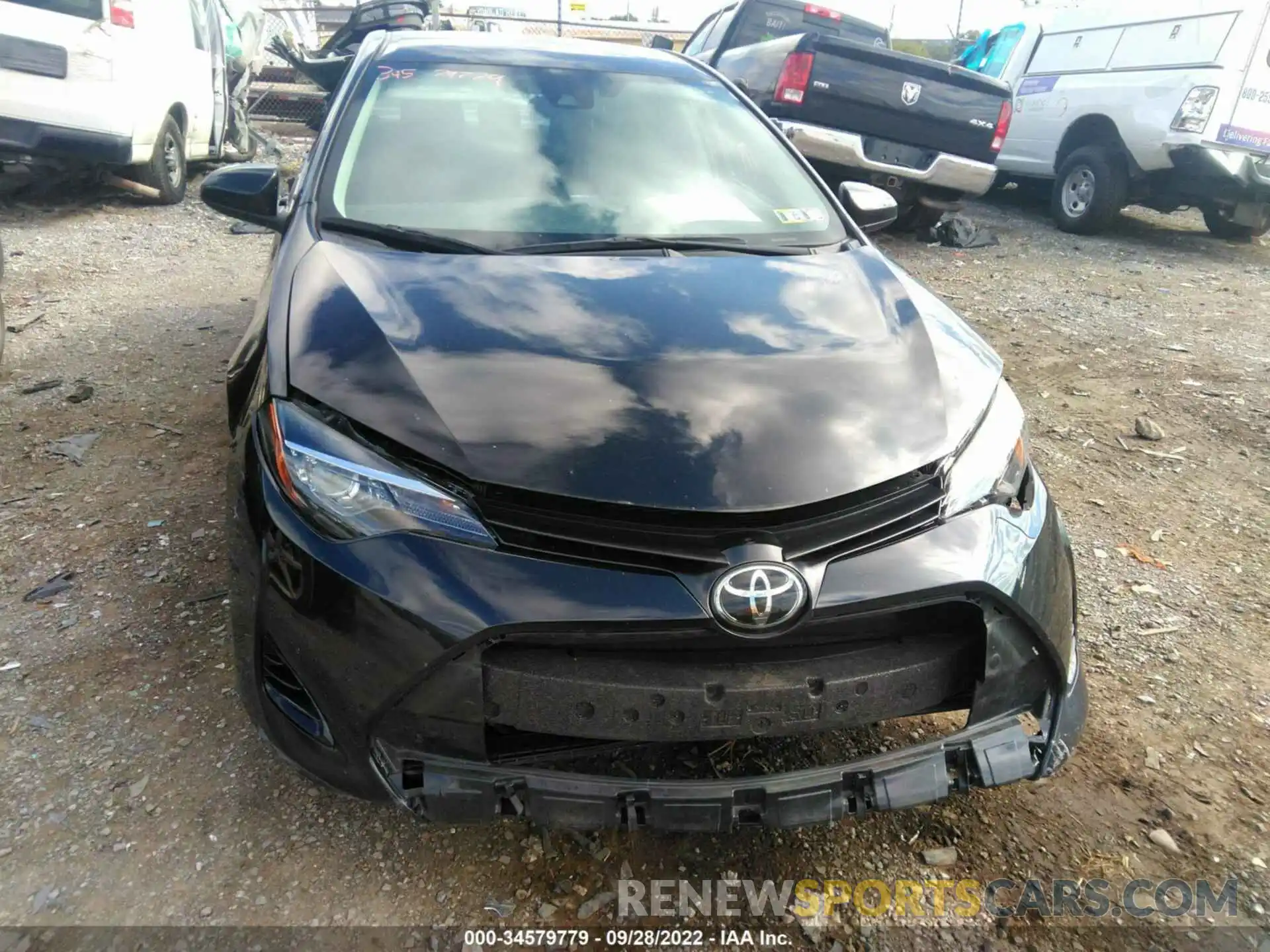 6 Photograph of a damaged car 2T1BURHE2KC145213 TOYOTA COROLLA 2019