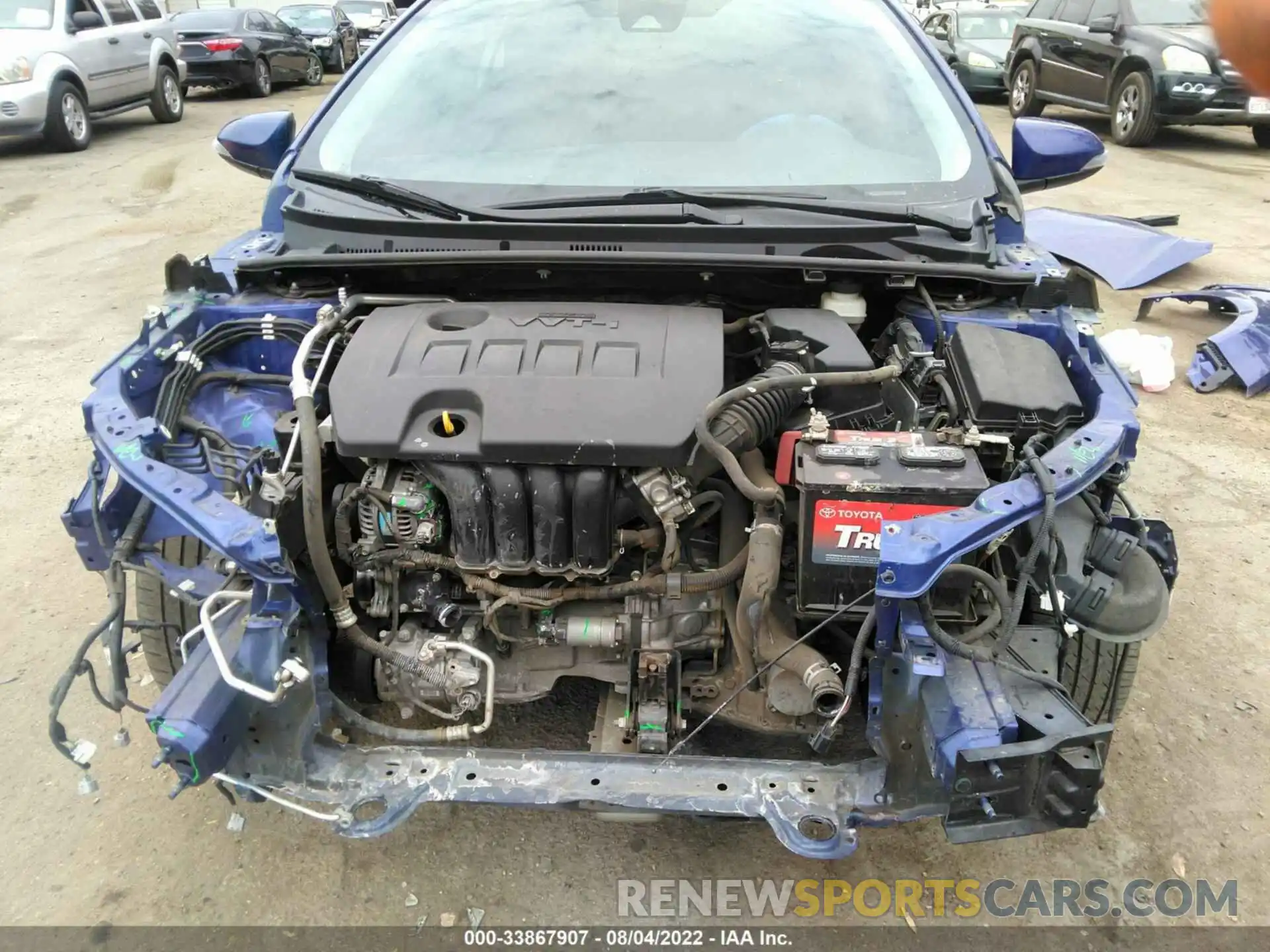 6 Photograph of a damaged car 2T1BURHE2KC145227 TOYOTA COROLLA 2019