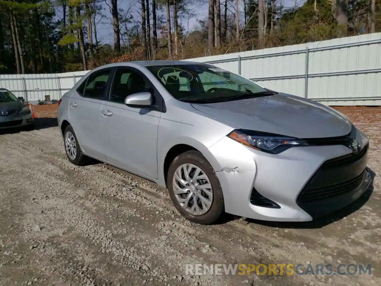 1 Photograph of a damaged car 2T1BURHE2KC145793 TOYOTA COROLLA 2019