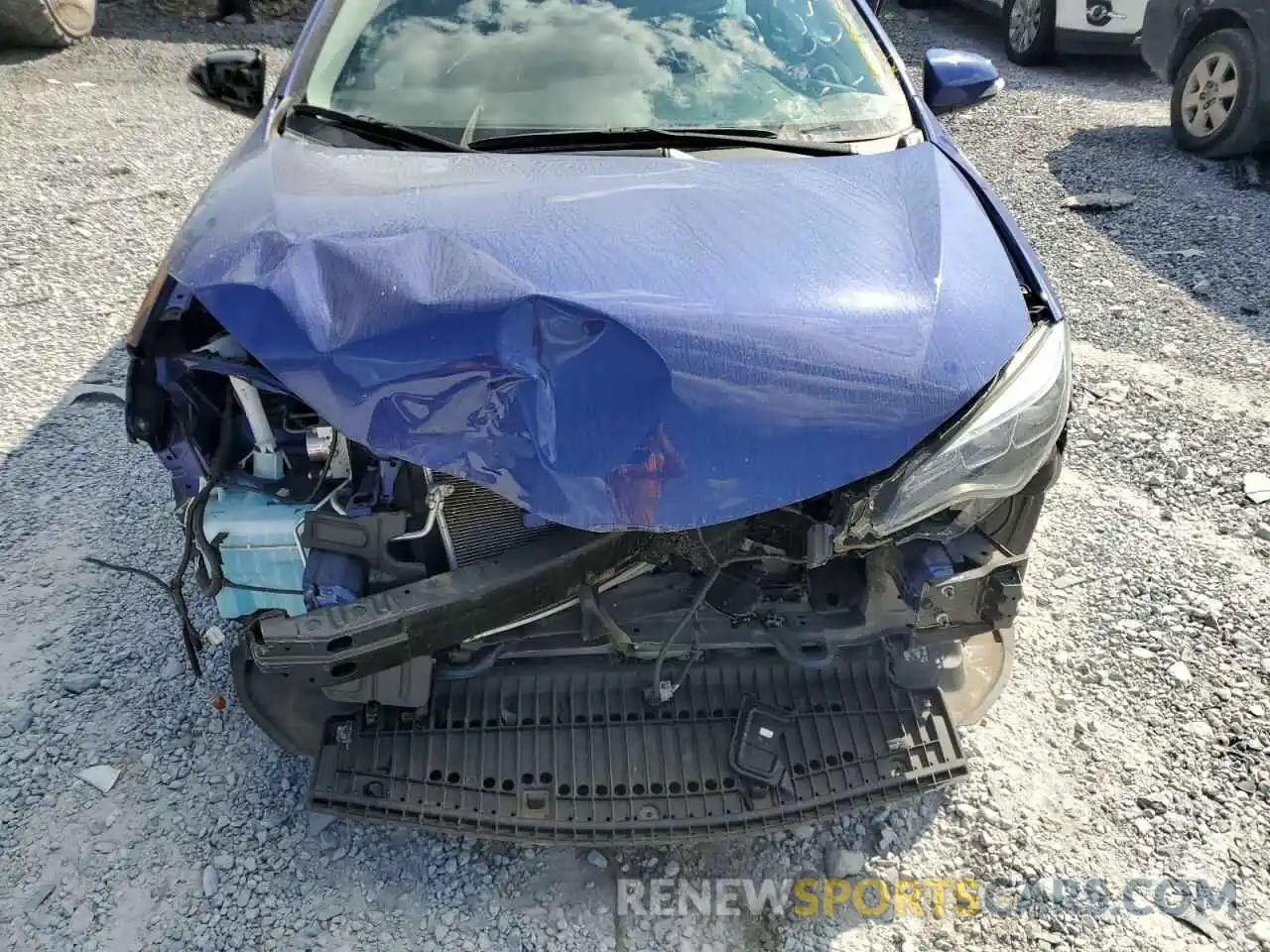 7 Photograph of a damaged car 2T1BURHE2KC146250 TOYOTA COROLLA 2019