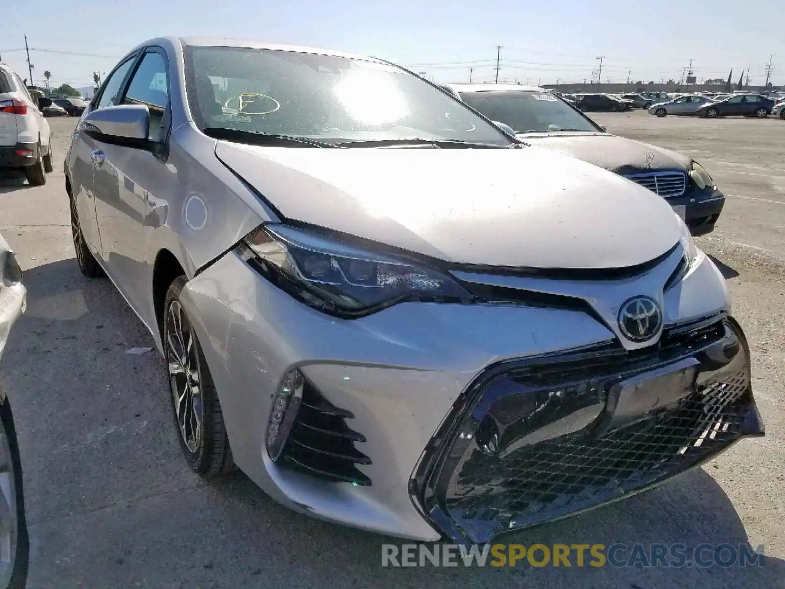 1 Photograph of a damaged car 2T1BURHE2KC146779 TOYOTA COROLLA 2019