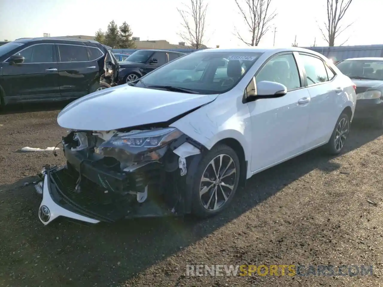 2 Photograph of a damaged car 2T1BURHE2KC147334 TOYOTA COROLLA 2019