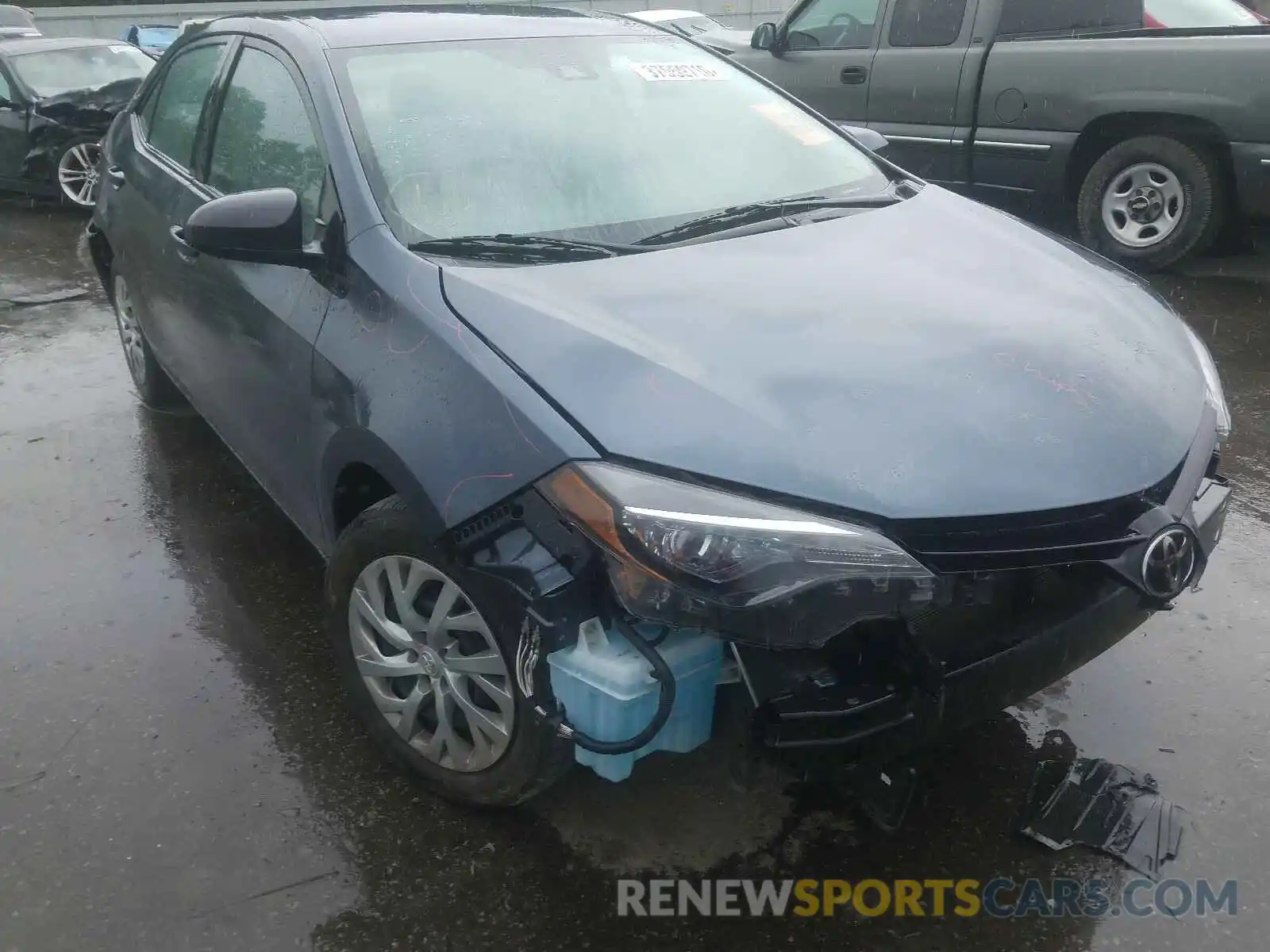 1 Photograph of a damaged car 2T1BURHE2KC147494 TOYOTA COROLLA 2019