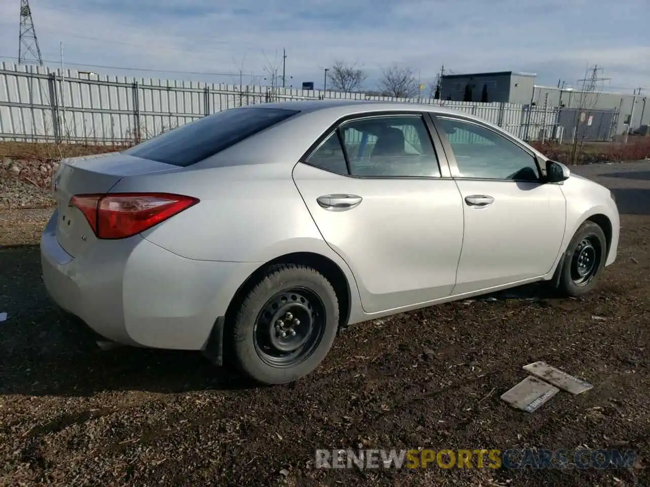 3 Photograph of a damaged car 2T1BURHE2KC147723 TOYOTA COROLLA 2019