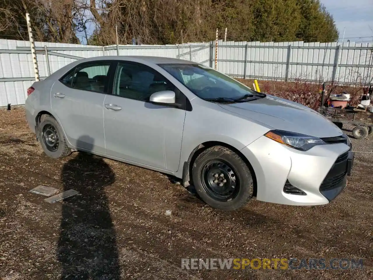 4 Photograph of a damaged car 2T1BURHE2KC147723 TOYOTA COROLLA 2019