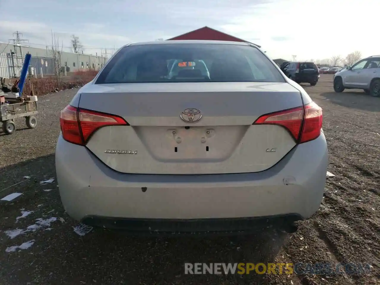 6 Photograph of a damaged car 2T1BURHE2KC147723 TOYOTA COROLLA 2019