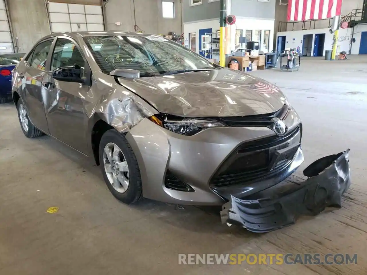 1 Photograph of a damaged car 2T1BURHE2KC148371 TOYOTA COROLLA 2019