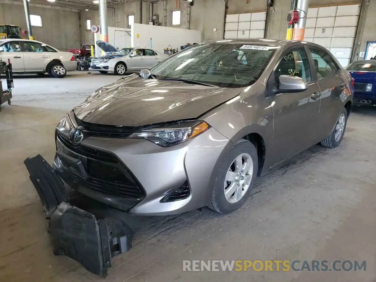 2 Photograph of a damaged car 2T1BURHE2KC148371 TOYOTA COROLLA 2019