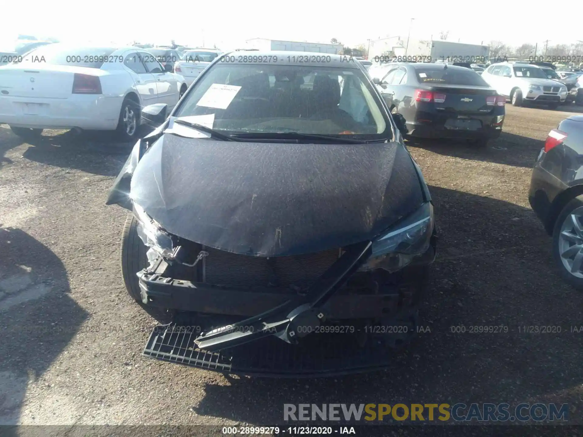 6 Photograph of a damaged car 2T1BURHE2KC148595 TOYOTA COROLLA 2019