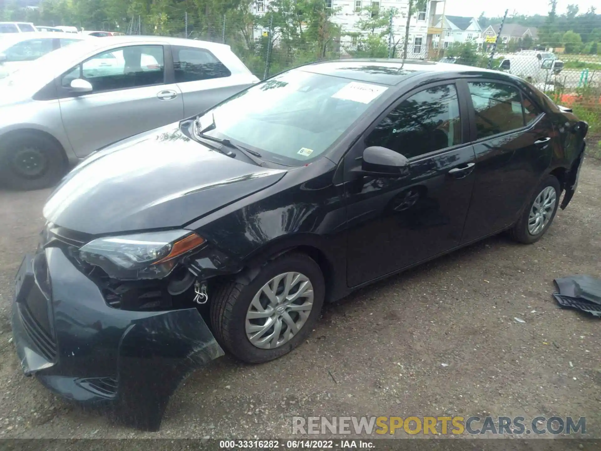 2 Photograph of a damaged car 2T1BURHE2KC148726 TOYOTA COROLLA 2019