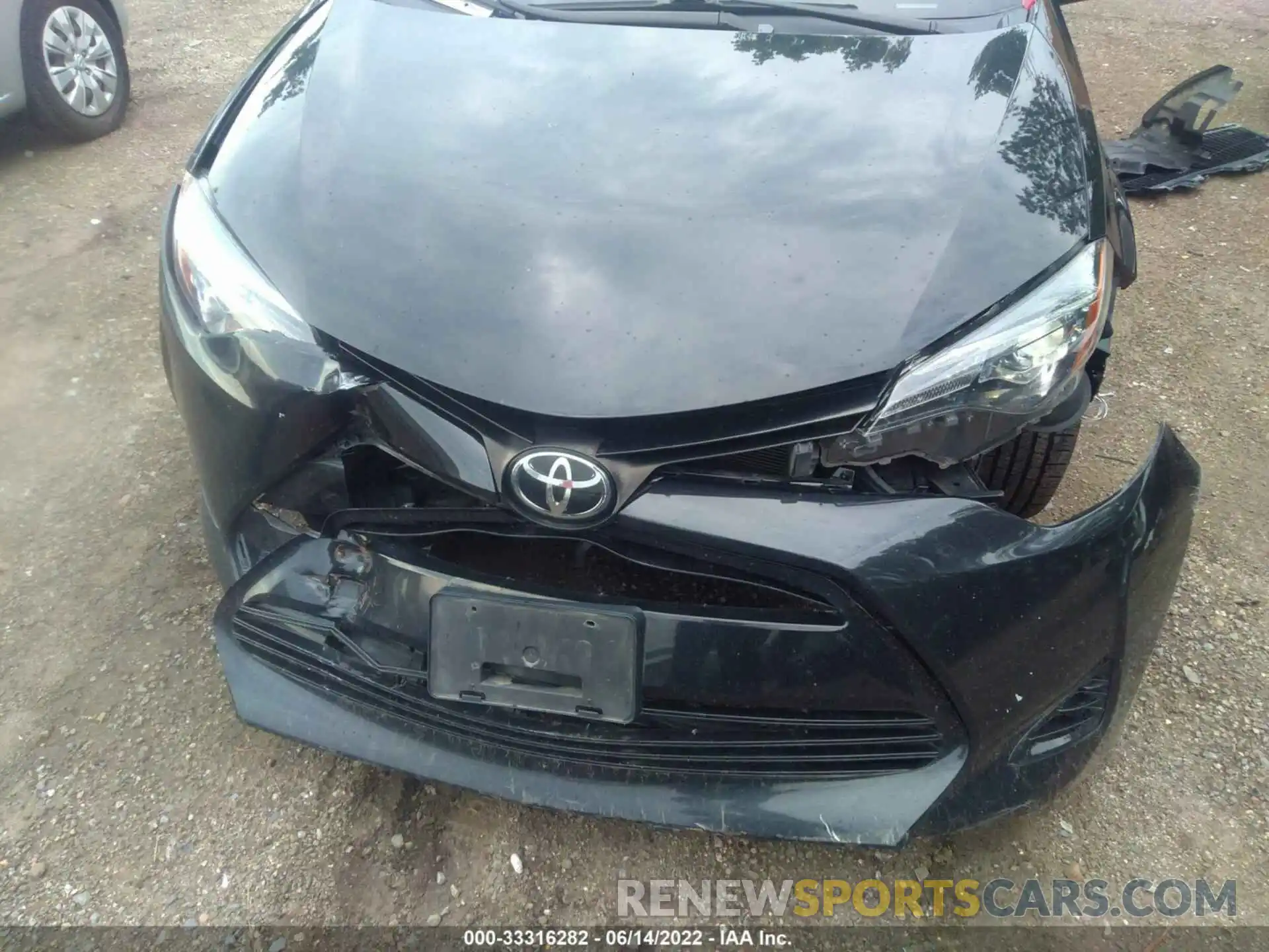 6 Photograph of a damaged car 2T1BURHE2KC148726 TOYOTA COROLLA 2019