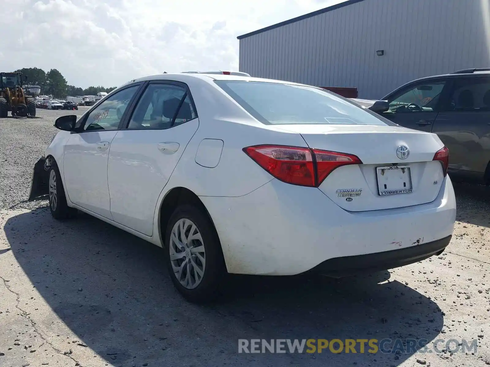 3 Photograph of a damaged car 2T1BURHE2KC149388 TOYOTA COROLLA 2019