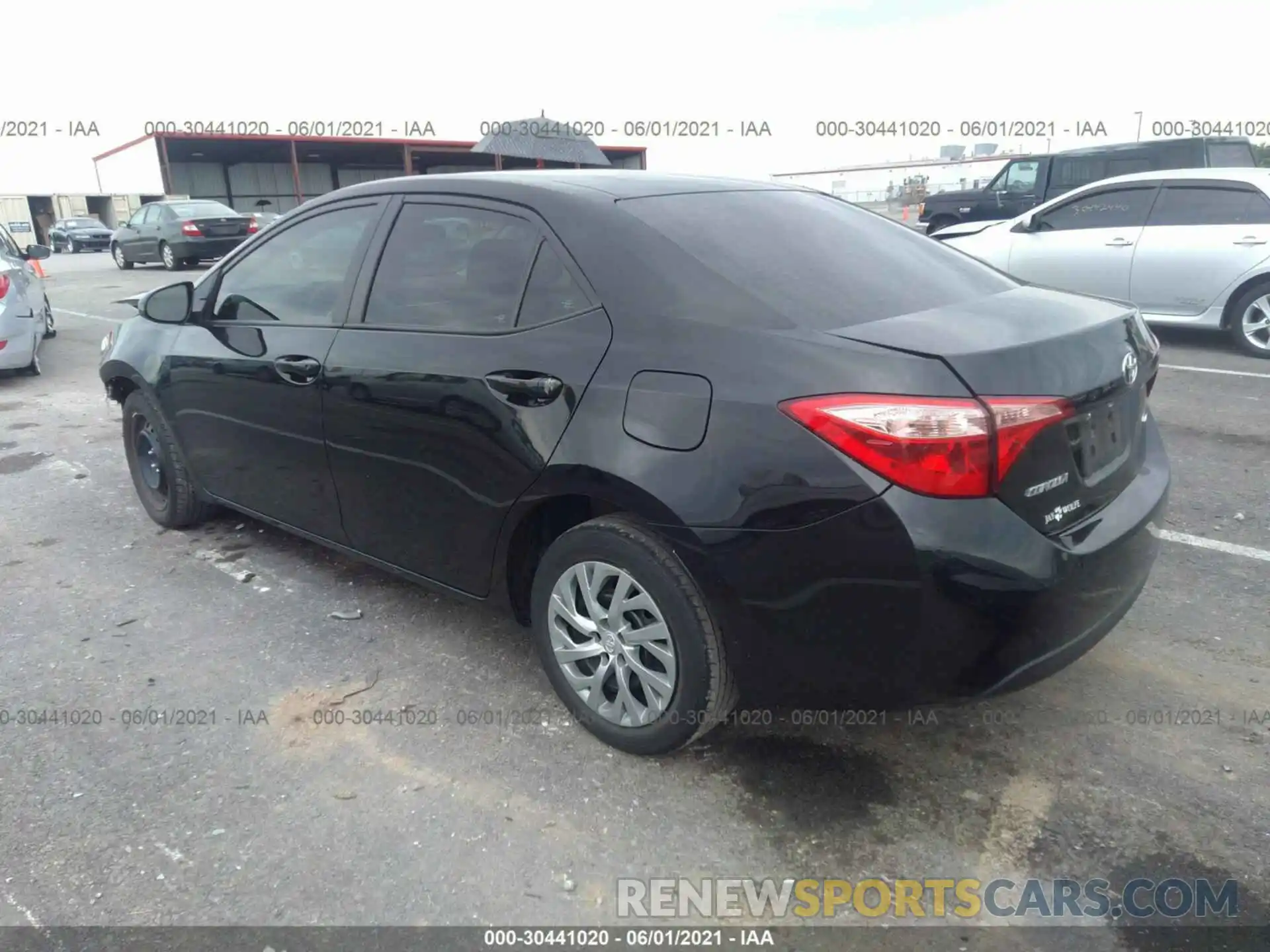 3 Photograph of a damaged car 2T1BURHE2KC149410 TOYOTA COROLLA 2019