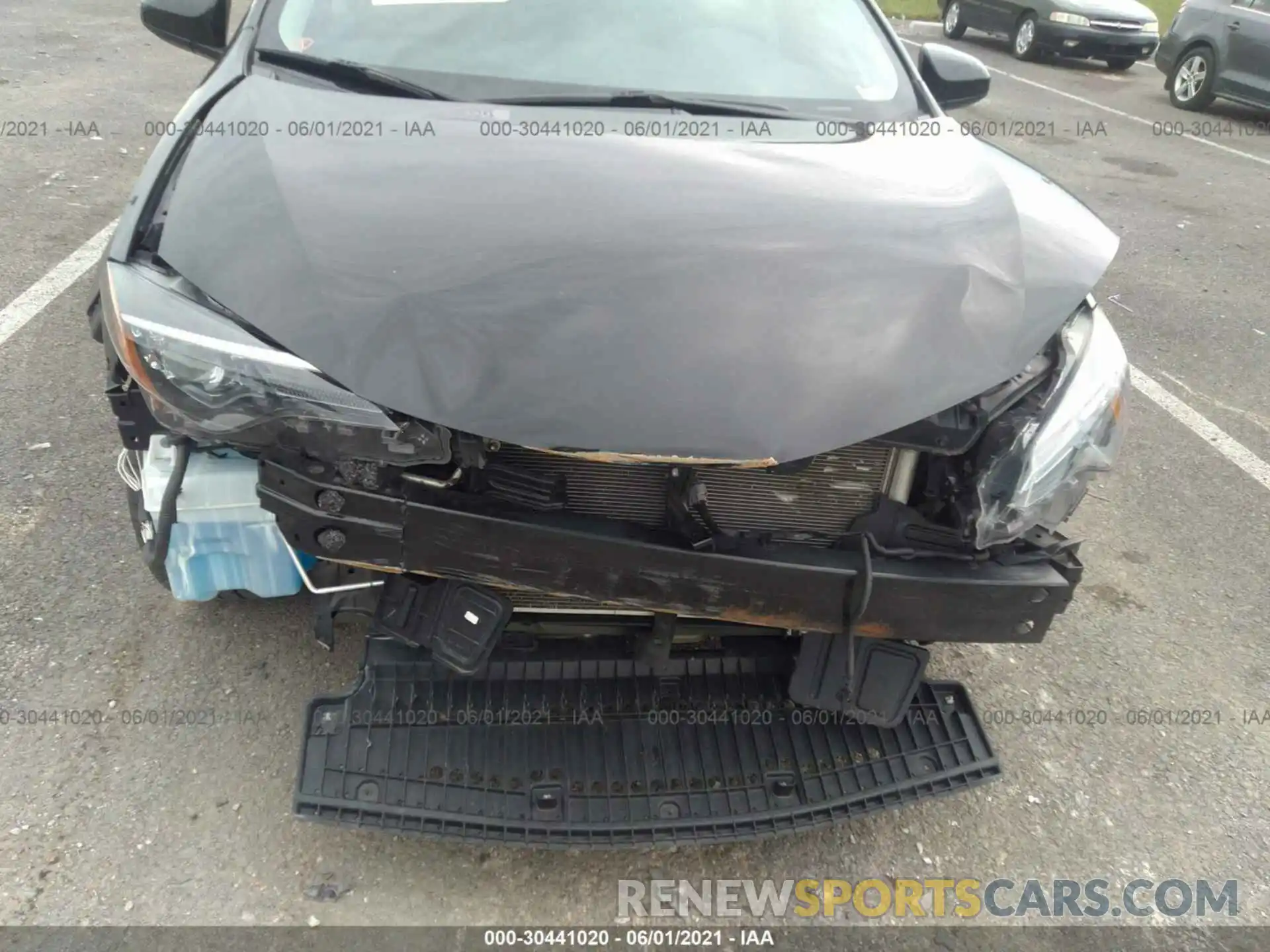 6 Photograph of a damaged car 2T1BURHE2KC149410 TOYOTA COROLLA 2019