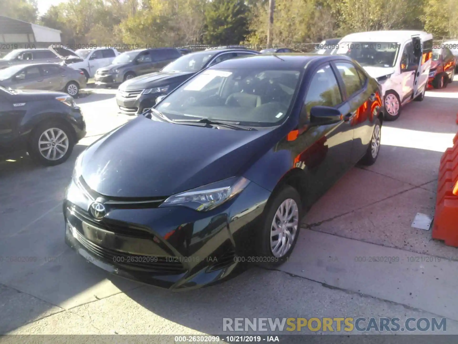 2 Photograph of a damaged car 2T1BURHE2KC149469 TOYOTA COROLLA 2019