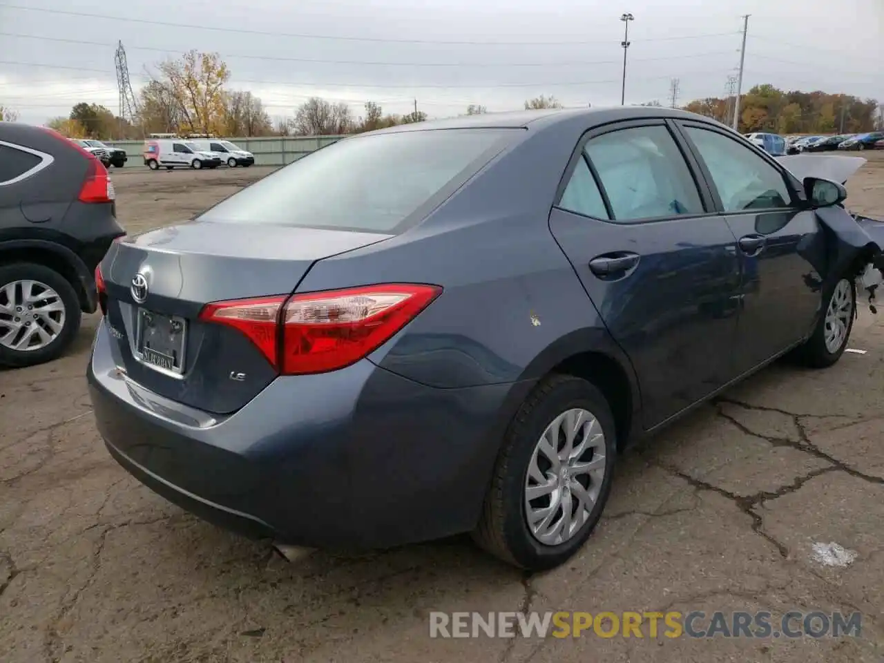 4 Photograph of a damaged car 2T1BURHE2KC149584 TOYOTA COROLLA 2019