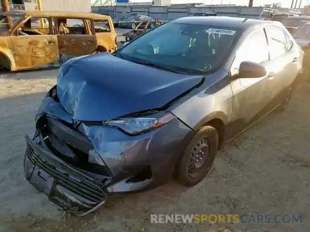 2 Photograph of a damaged car 2T1BURHE2KC151304 TOYOTA COROLLA 2019