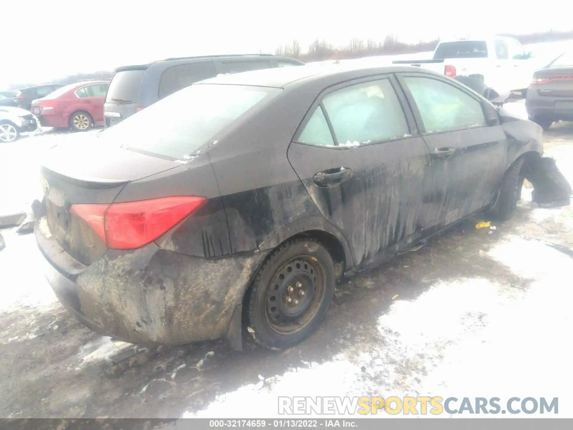 4 Фотография поврежденного автомобиля 2T1BURHE2KC151576 TOYOTA COROLLA 2019