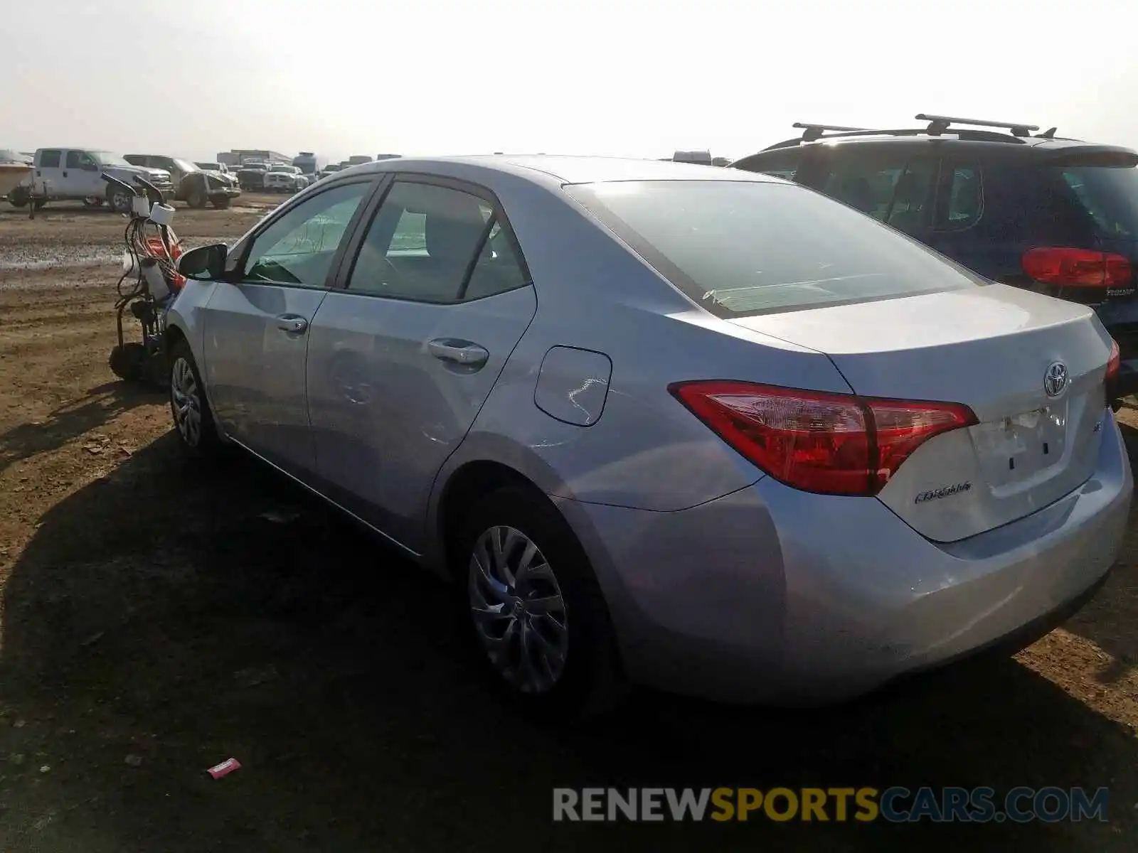 3 Photograph of a damaged car 2T1BURHE2KC152890 TOYOTA COROLLA 2019