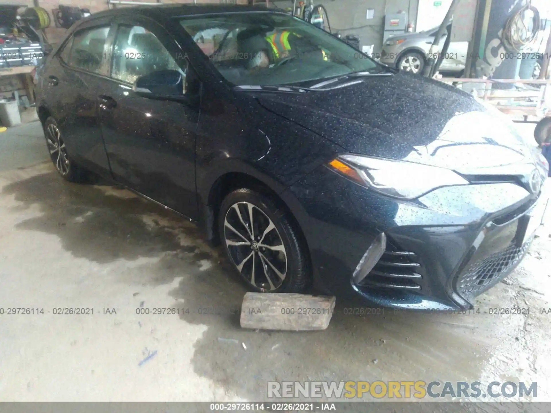 1 Photograph of a damaged car 2T1BURHE2KC154235 TOYOTA COROLLA 2019